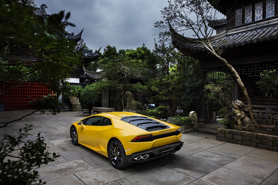 兰博基尼Hurac&aacute;n中为品牌入华十周年献礼1