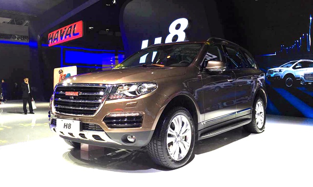 哈弗H8新增5款车型正式上市 售价18.88万起2