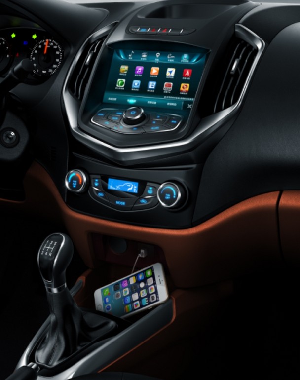 吉利新款金刚内饰官图 2016年1月上市1
